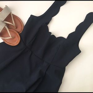 Nasty Gal I’m Yours Scallop Detail Dress